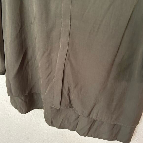 CHICOS - Blouse - Dark green - 3/4 sleeve - Size 1- resort casual - Picture 5 of 9
